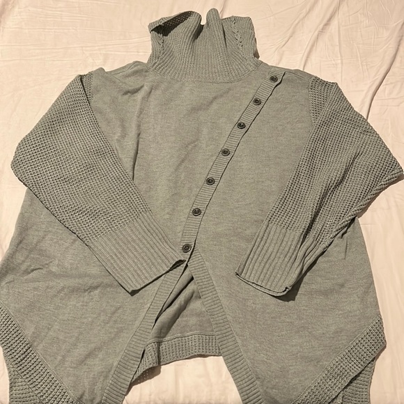 Gray Turtleneck Sweater Size 3X - Picture 1 of 2